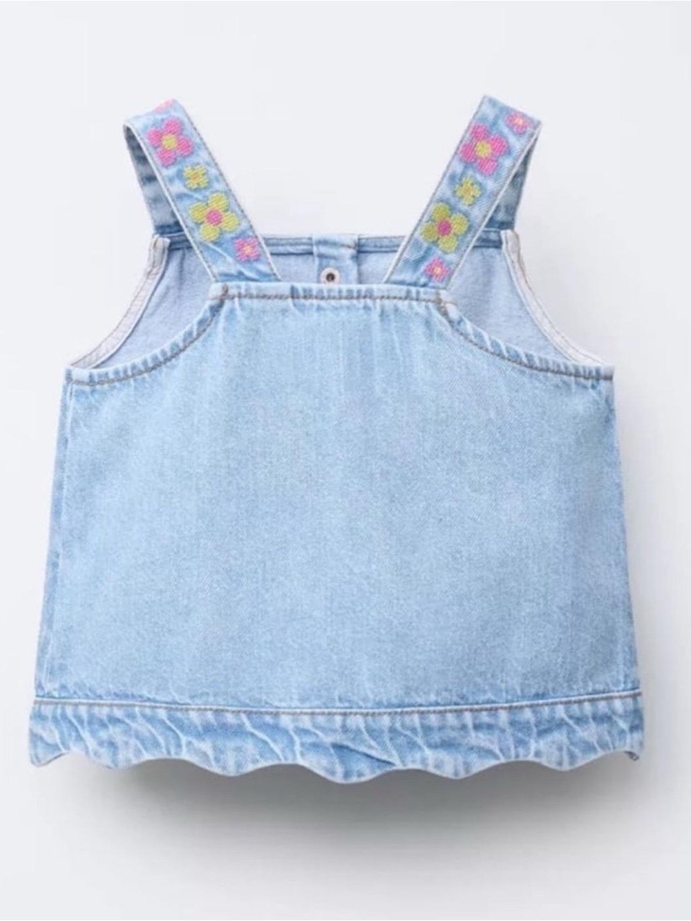 Zara Toddler Girl’s Two-Piece Denim Set - Size 4T - Picture 6 of 7